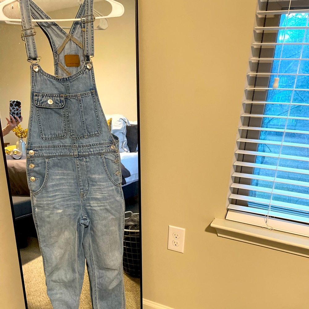 Lightly worn AE Overalls